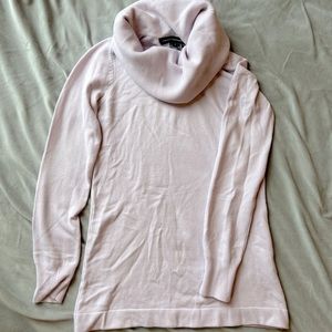 French connection lilac sweater turtle neck size small